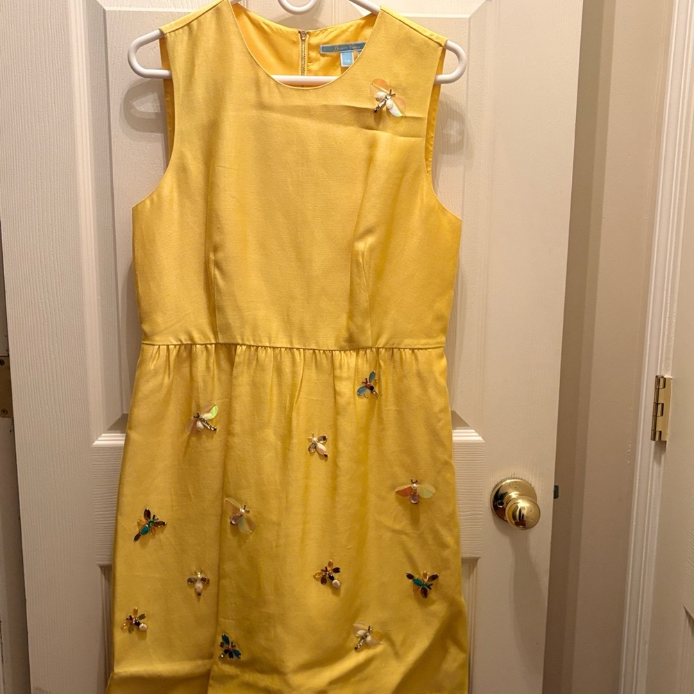 Draper James Yellow Sleeveless Sundress Crew Neck. Price is Firm!